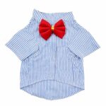 MyArtBucket Blue Strips Dog Shirt - Image 2