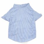 MyArtBucket Blue Strips Dog Shirt - Image 5
