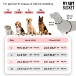 My Art Bucket Dog Harness for Daily Walk- Blue - Image 3