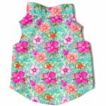 Floral Teal shirt for dogs - Image 4