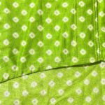 Green Bandhani print kurta for dogs - Image 4