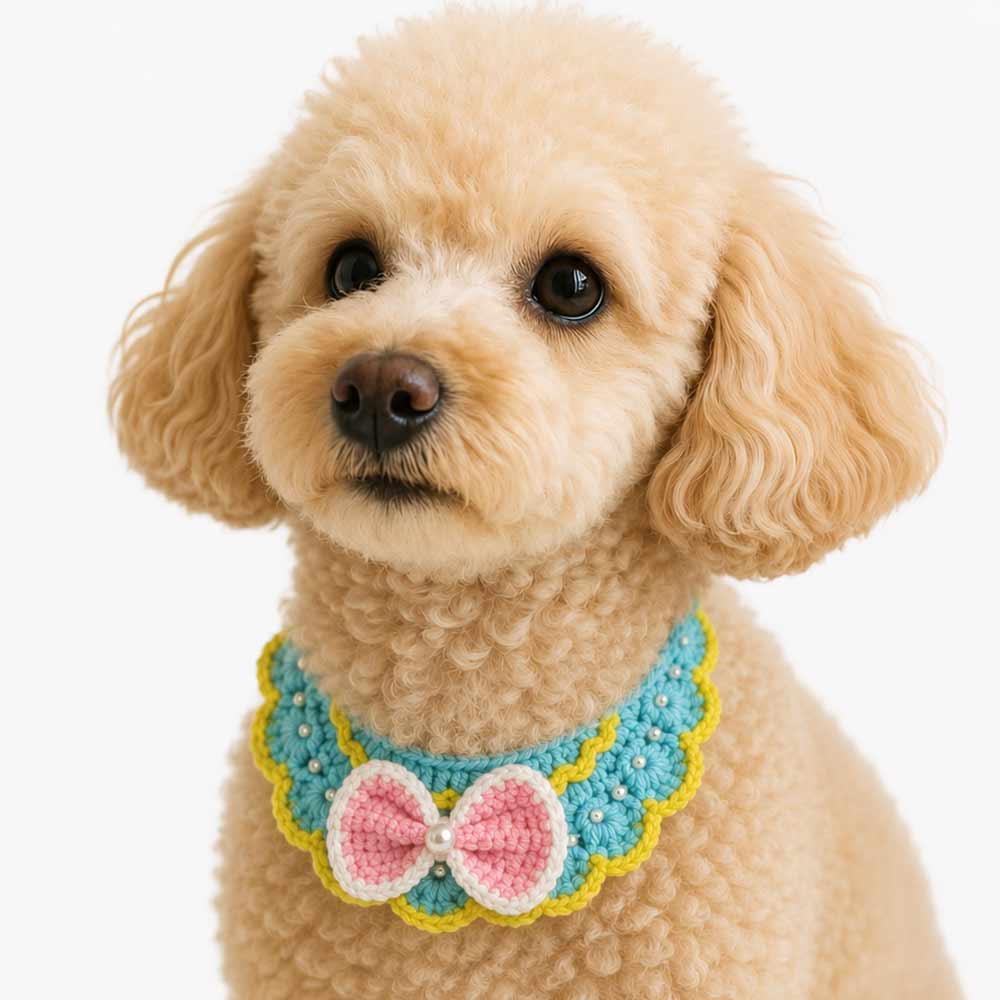 blue-pearll-crochet-bandana-1 Blue Pearl Crochet cat & puppy bandana - Image 1