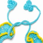 Blue Pearl Crochet cat & puppy bandana - Image 4