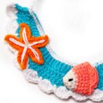 Starfish Ocean Crochet cat & puppy bandana - Image 3