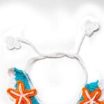 Starfish Ocean Crochet cat & puppy bandana - Image 4
