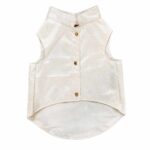 White silk dog sherwani - Image 2