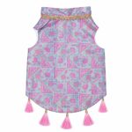 Light blue Festive dog kurta - Image 3