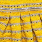 Yellow Sequence festive dog dress - Image 2