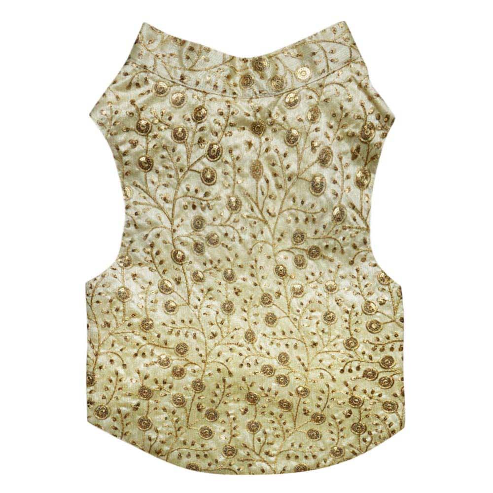 Navi Blue & Ivory sherwani for dogs- Combo of 2 - Image 8