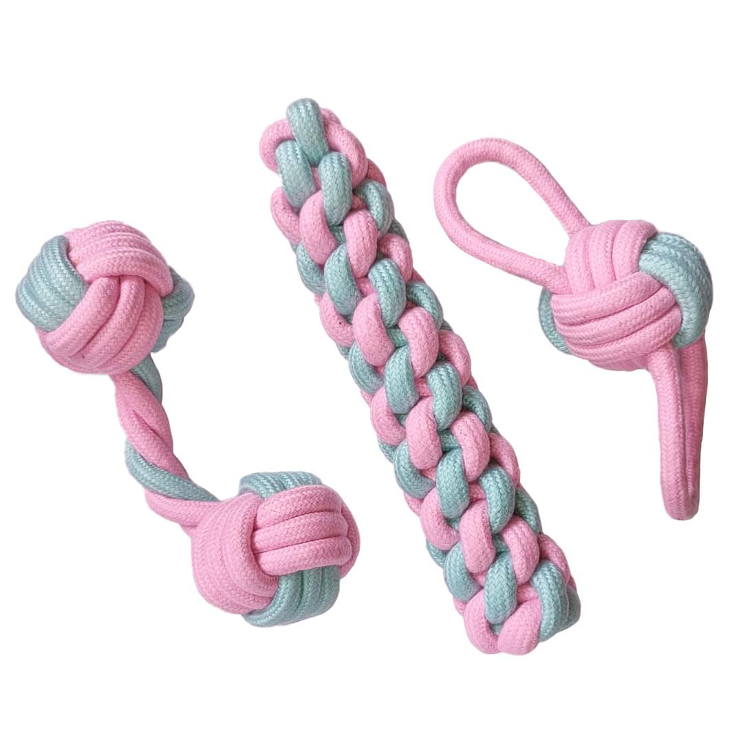 Dog Rope Teething Chew Toy - Image 1