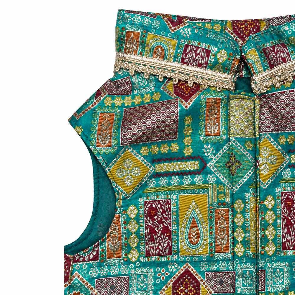 Morpankhi Festive dog kurta - Image 5